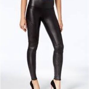Spanx faux leather Black Leggings